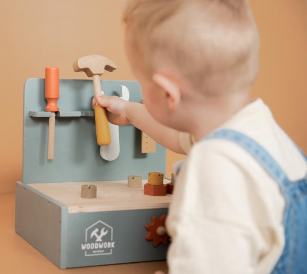Little Dutch - Mini Werkbank blau